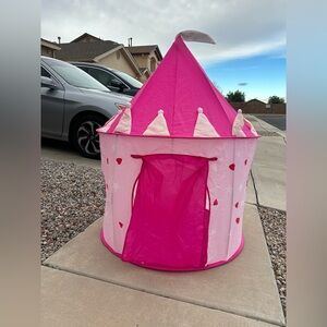 Pink Princess Play Tent